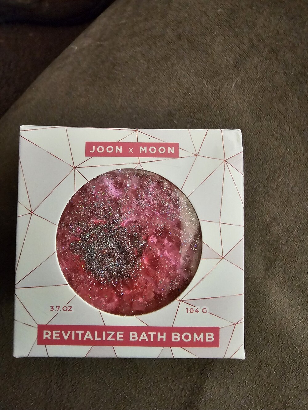 3 Boxes Joon x Moon Revitalize Pink Glitter Bath Bomb